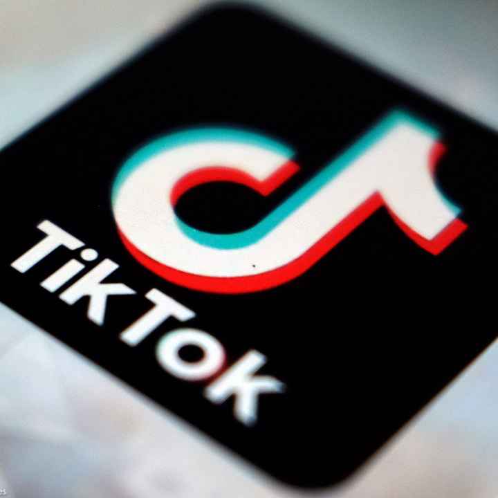 The TikTok logo.